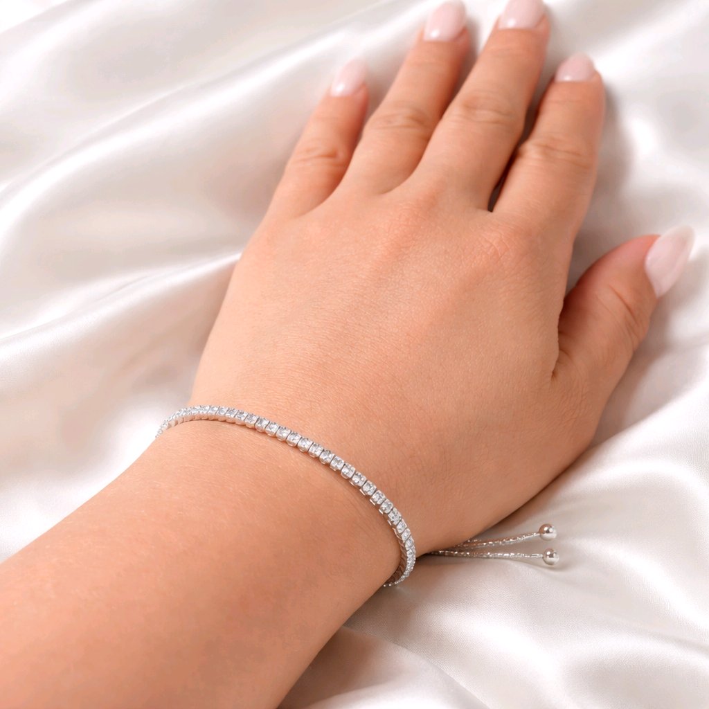 Mini Adjustable Tennis Bracelet
