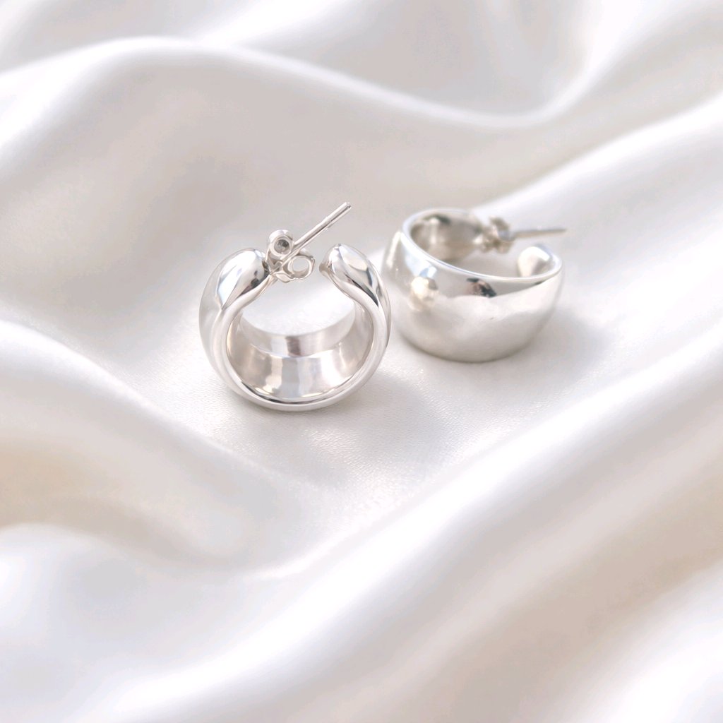 Chunky Hoop Earrings