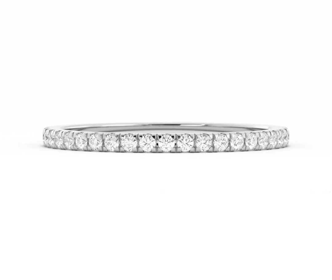 Silver 925 Rhodium Plated CZ Infinity