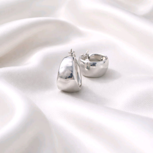 Chunky Hoop Earrings