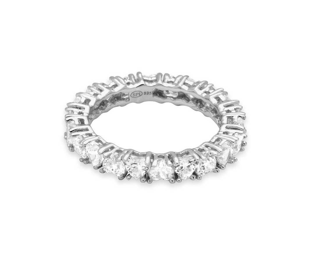 Eternity Moissanite Ring