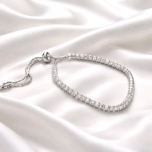 Mini Adjustable Tennis Bracelet