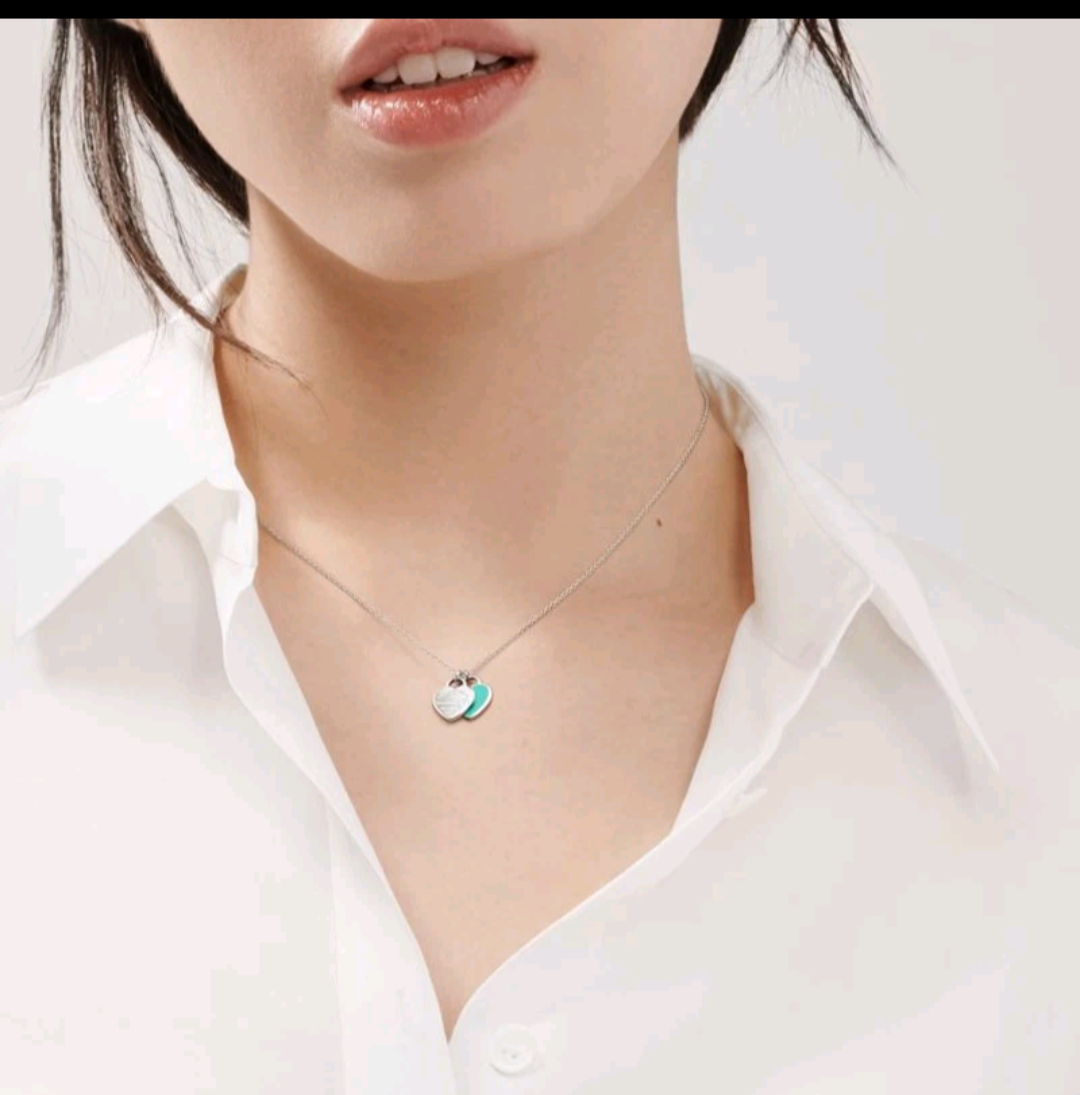 Heart Tag Pendant Necklace
