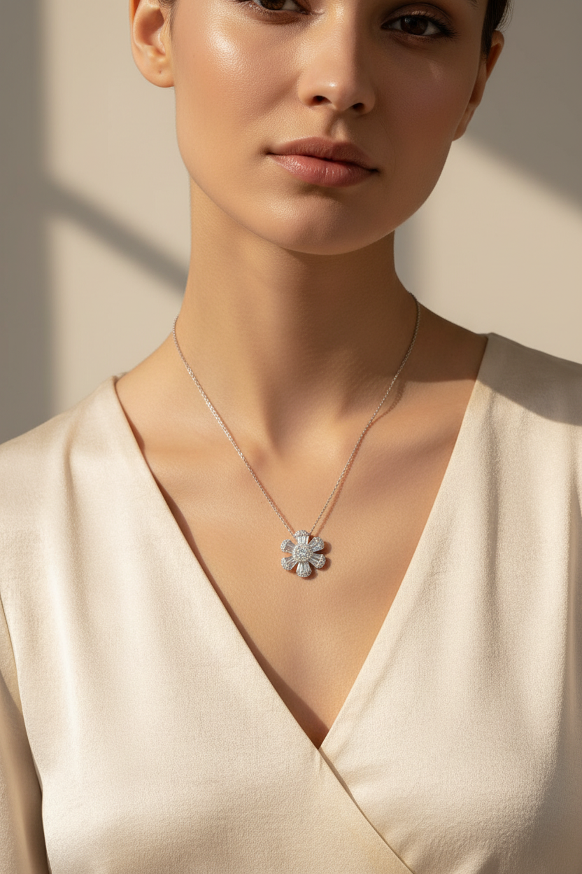 Flower pendant