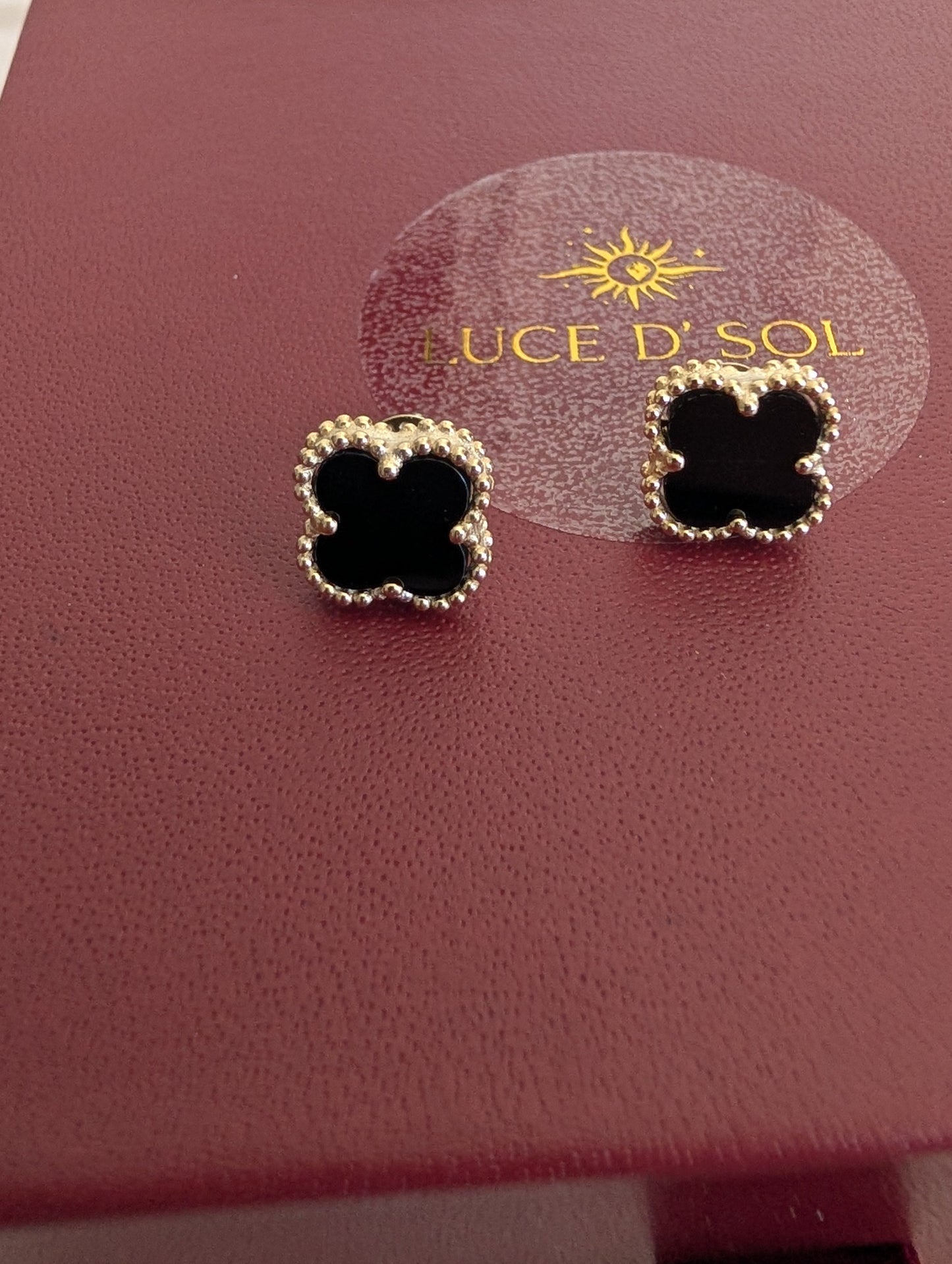 Clover earrings