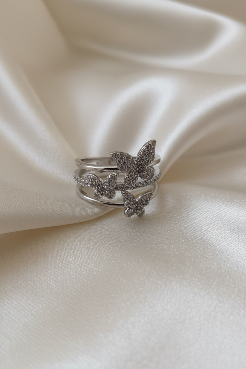 Staking Butterfly Ring