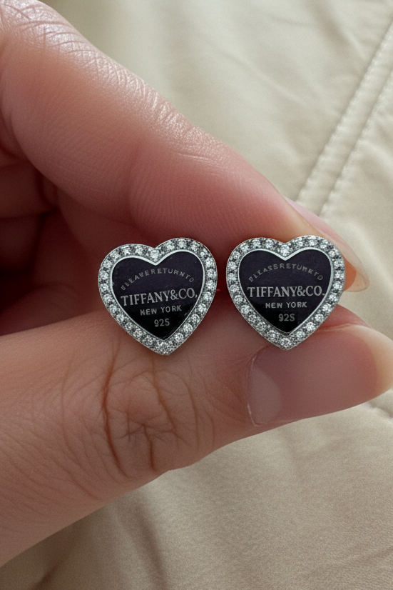 Tag Tiffany earrings