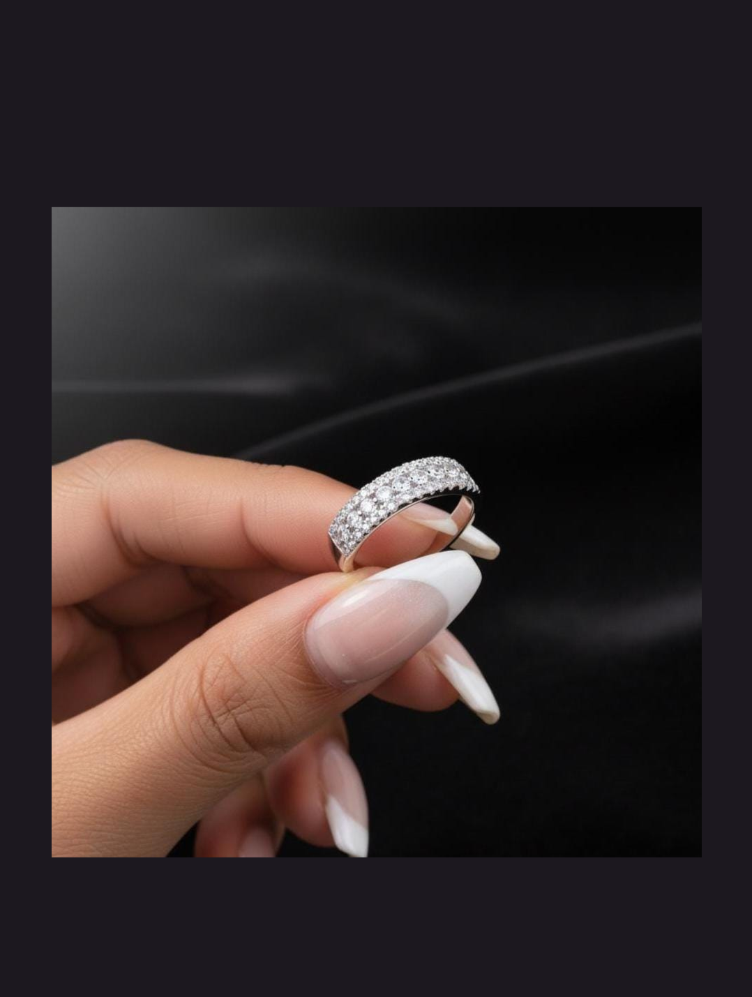 Moissanite Ring