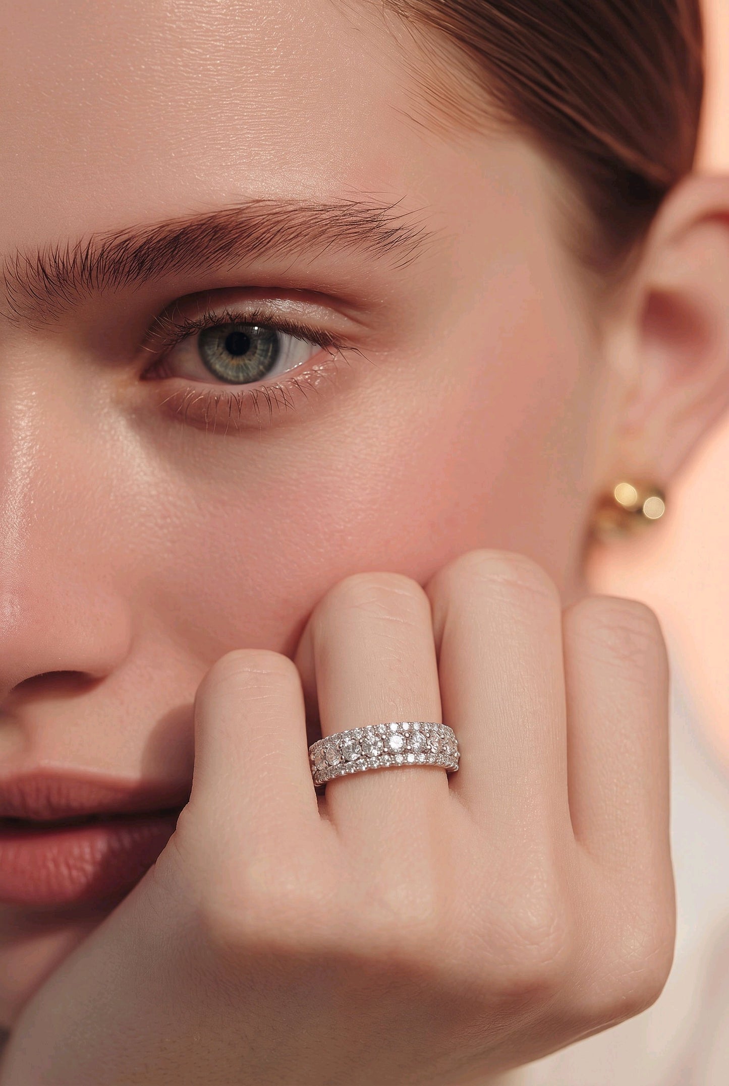 Moissanite Ring