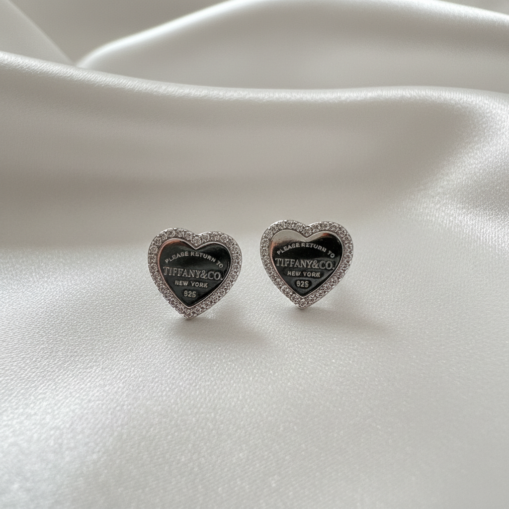 Tag Tiffany earrings