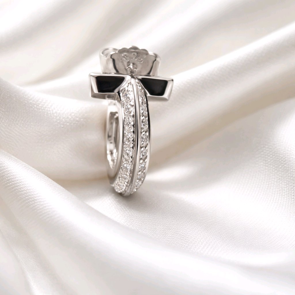T Hoop Earrings