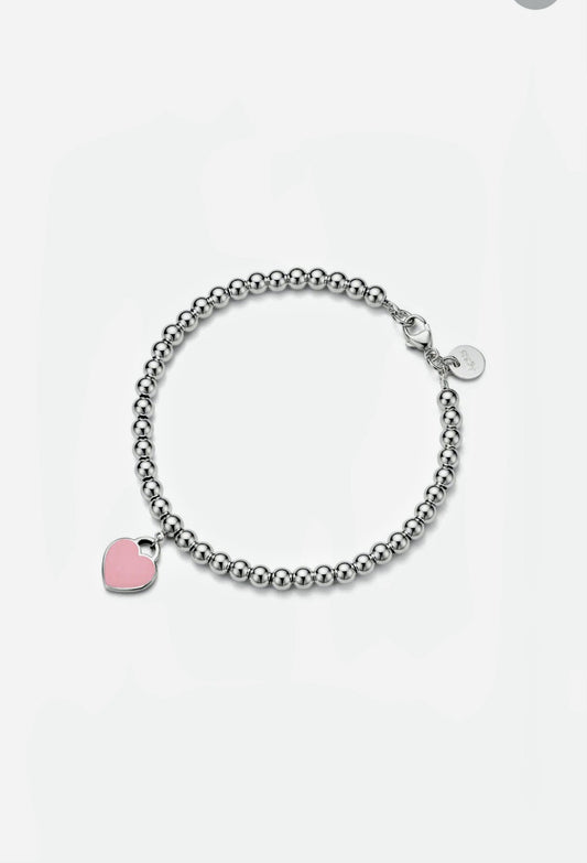 Heart Tag Bracelet
