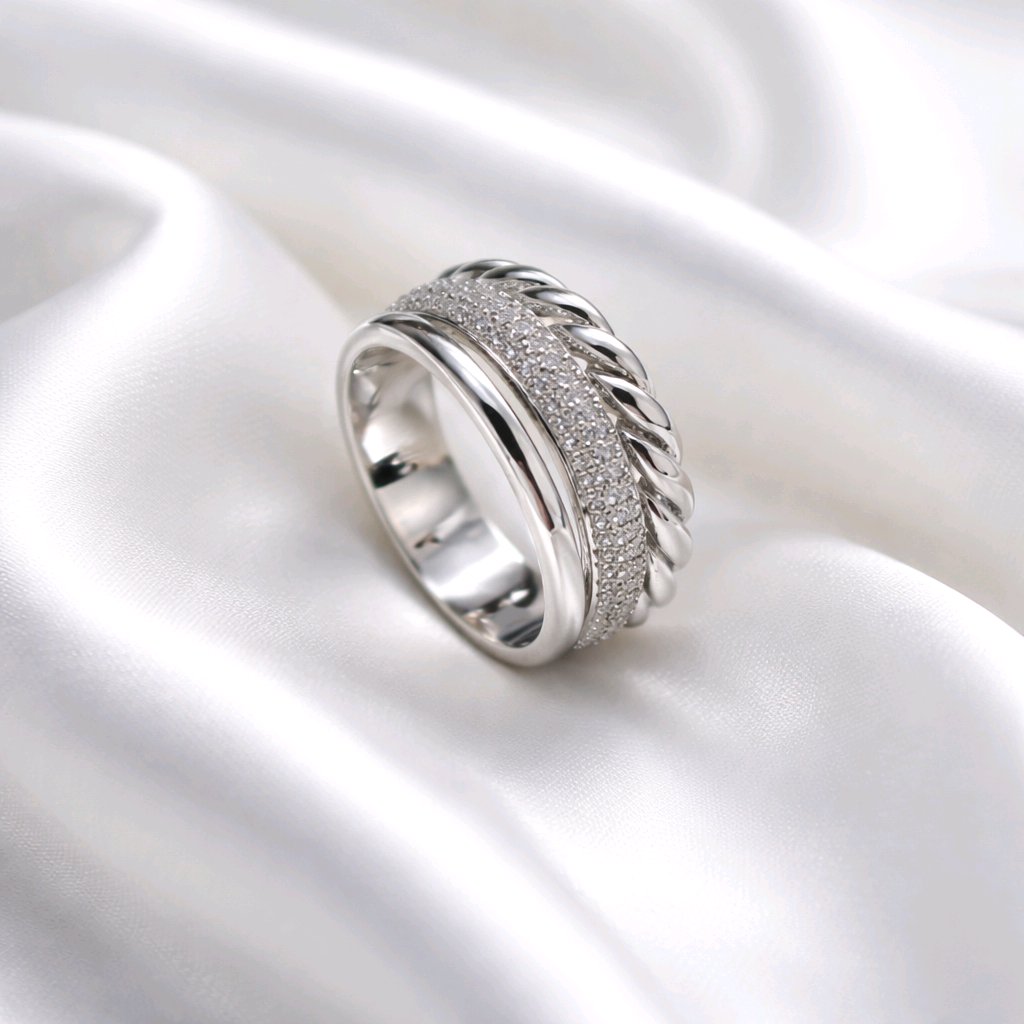 Mercer Three Rows Ring
