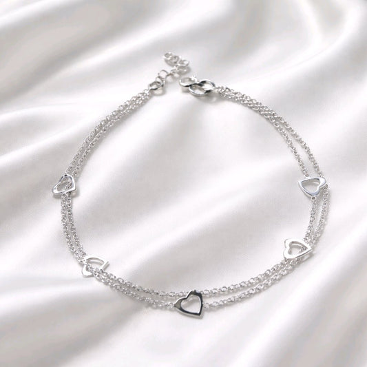 Double Chain Anklet