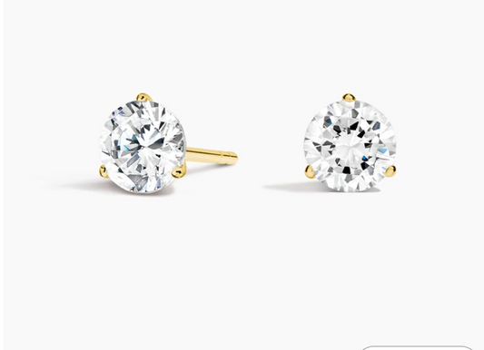 14K Yellow Gold earrings